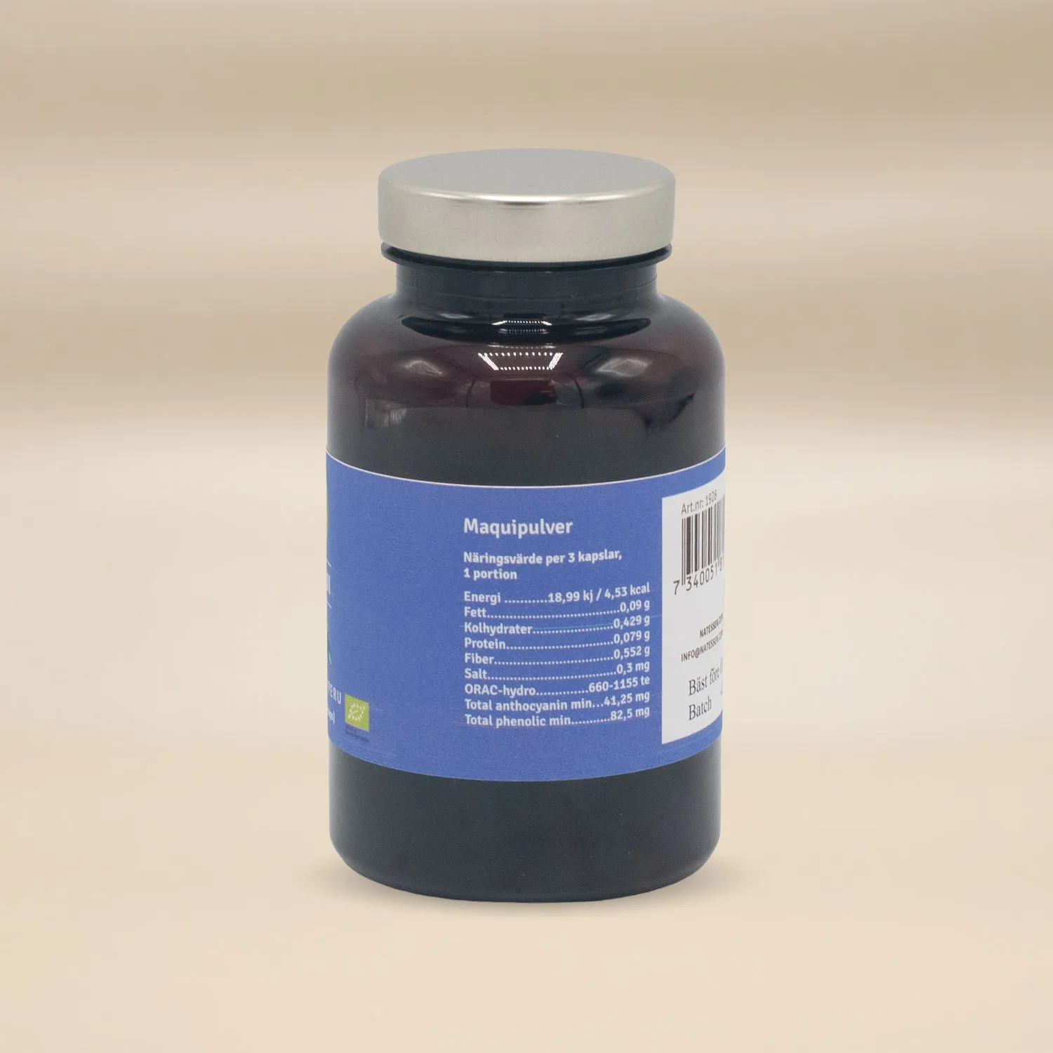 Natessen Mother Earth Maquipulver 550mg kapsler 100 stk økologisk