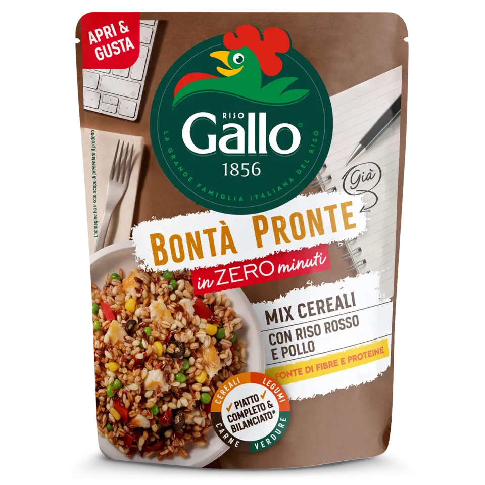 Riso Gallo Bontà Pronte kornblanding kylling 220 g