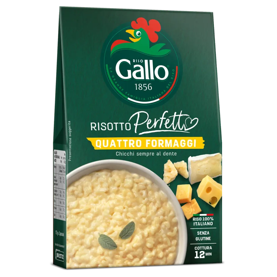 Riso Gallo Risotto Perfetto Quattro Formaggi risotto 175g kremet