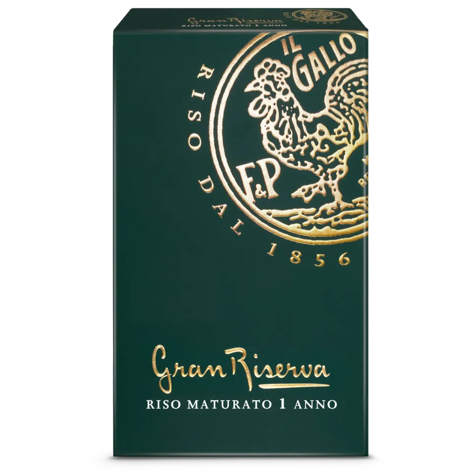 Riso Gallo Gran Riserva Carnaroli risottoris 1 kg lagret