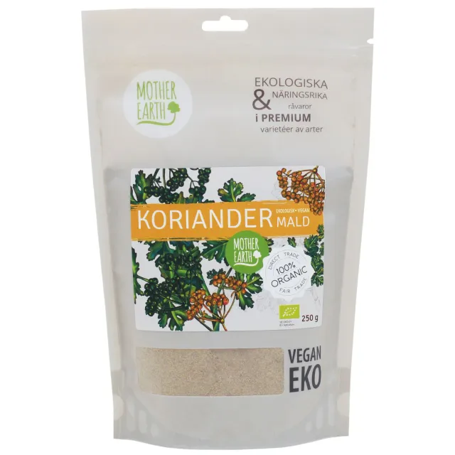 Natessen Mother Earth koriander malt 250 g øko