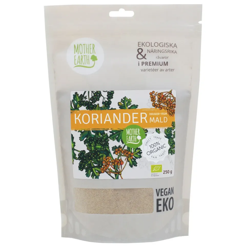 Natessen Mother Earth koriander malt 250 g øko