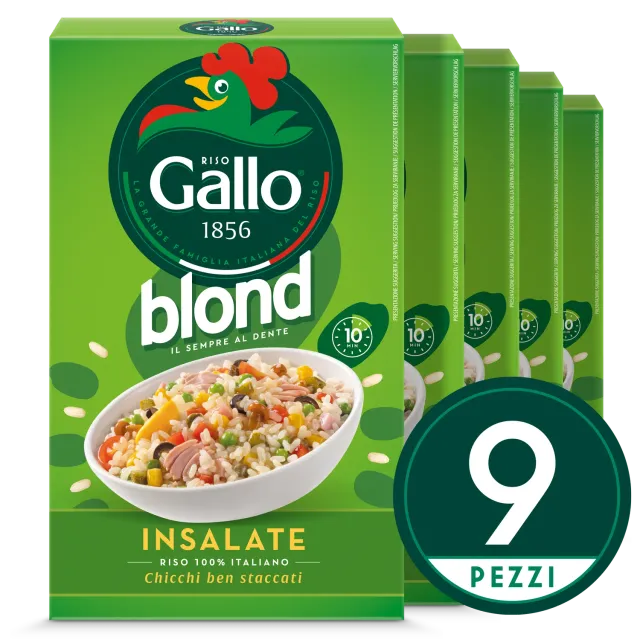 Riso Gallo Blond Insalate 10 minutter ris