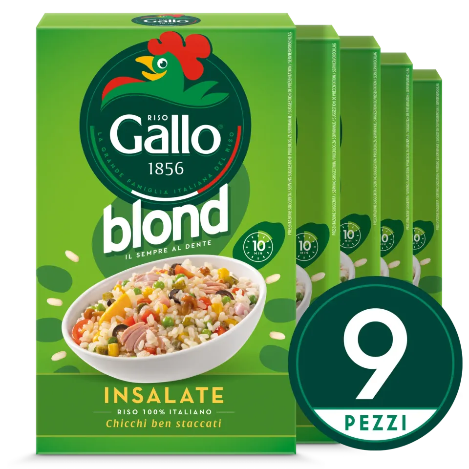 Riso Gallo Blond Insalate 10 minutter ris