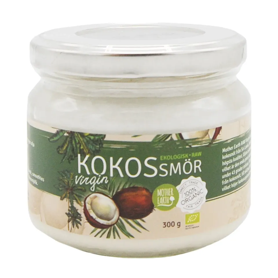 Natessen kokossmør Premium RAW EKO 300 g 6 stk