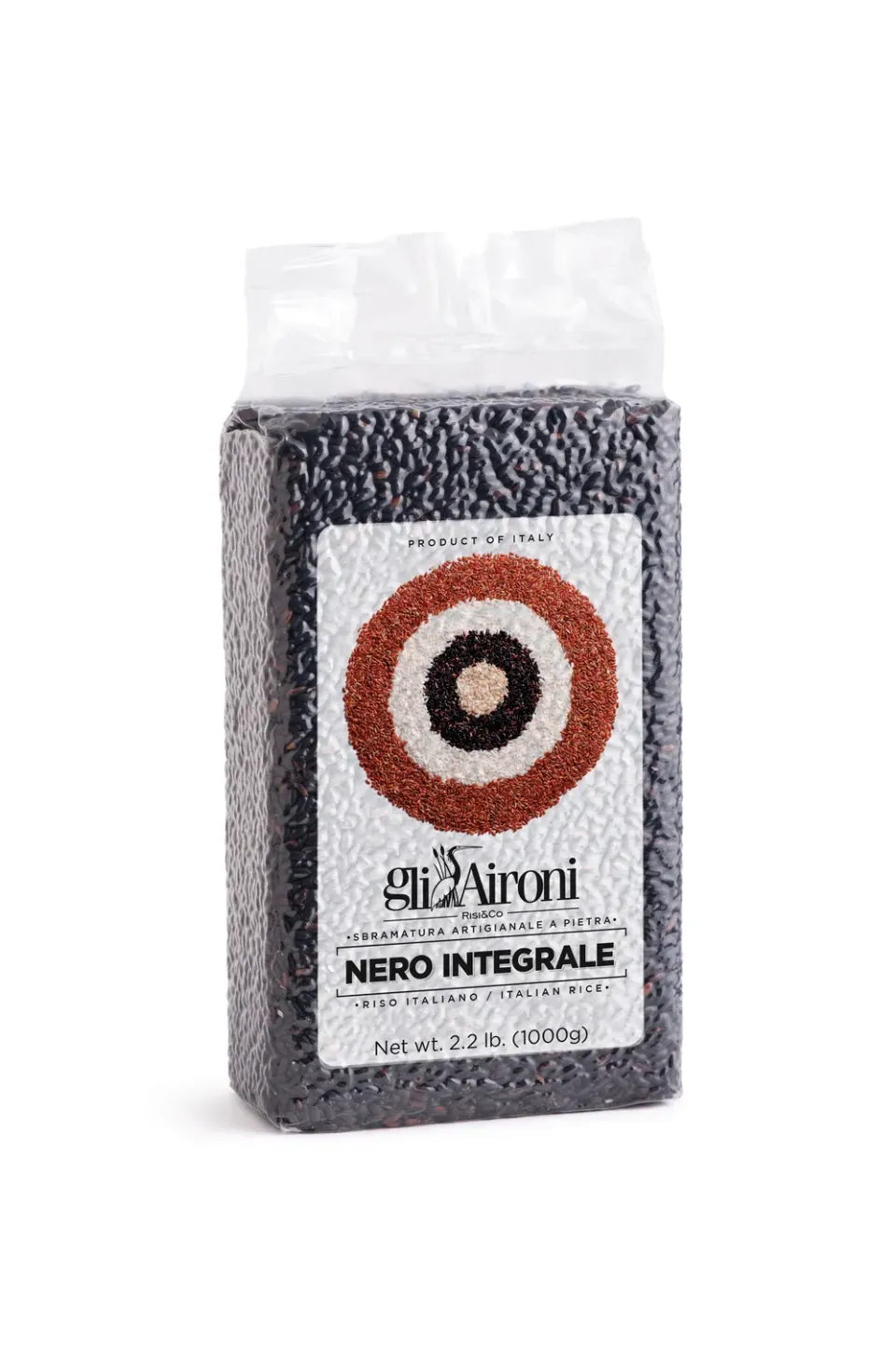 Gli Aironi Riso Nero Integrale svart ris 500 g