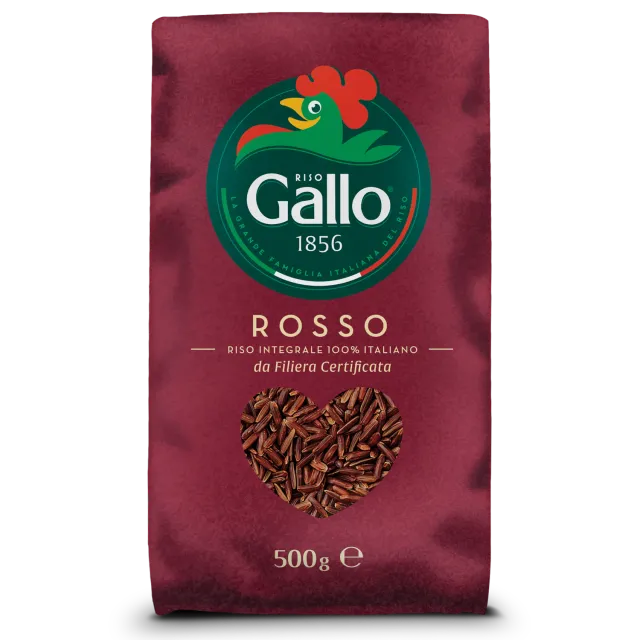 Riso Gallo Rosso rød fullkornsris til salat