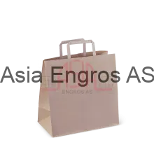 Asia Engros Bag Paper papirpose stor 250 stk kraft