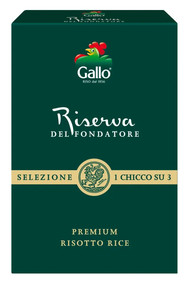 Riso Gallo Riserva del Fondatore Carnaroli ris til risotto