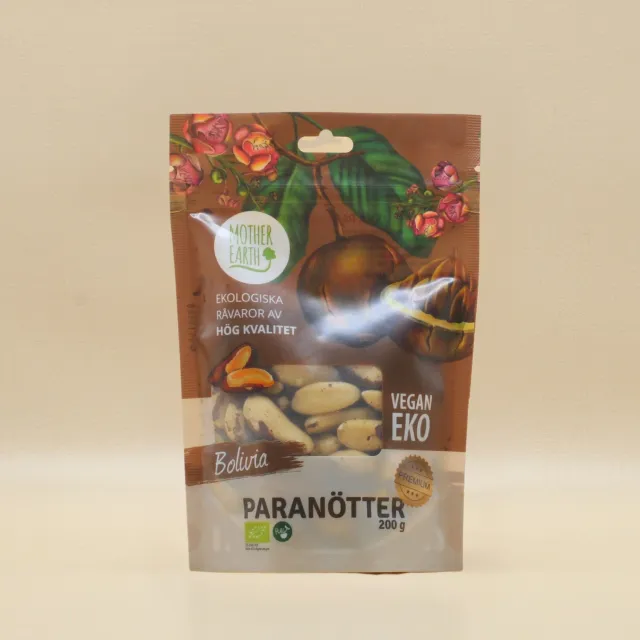 Natessen Mother Earth paranøtter premium 200 g rå