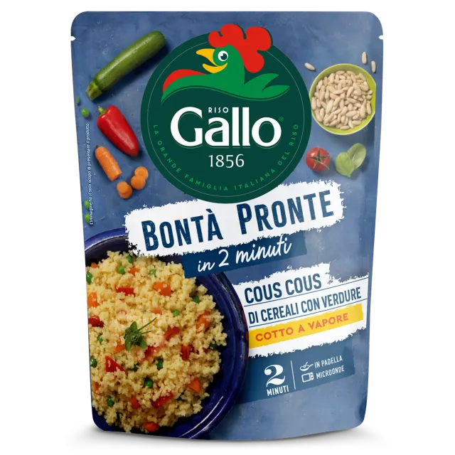 Riso Gallo Bontà Pronte Couscous ferdigrett 250 g