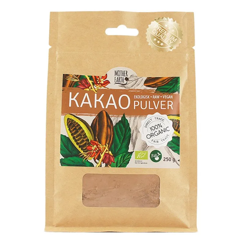 Natessen Mother Earth Pangoa Kakaopulver RAW&EKO 250 g