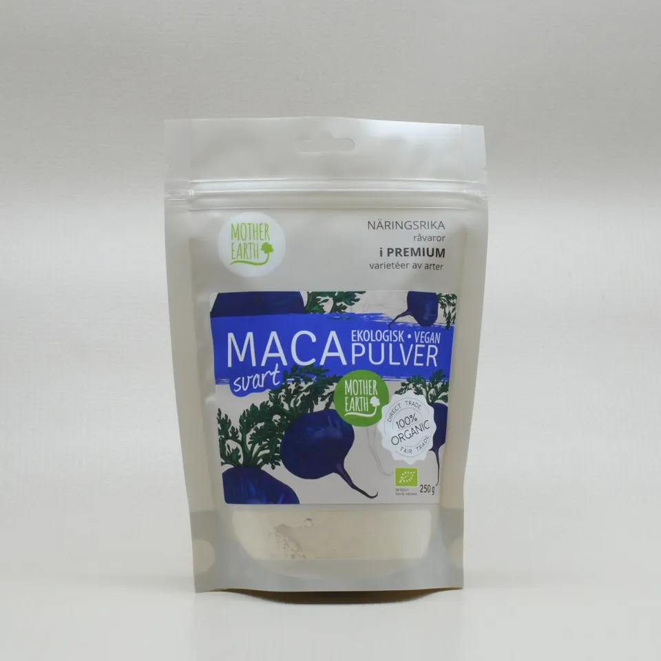 Natessen Mother Earth macapulver svart EKO 250 g