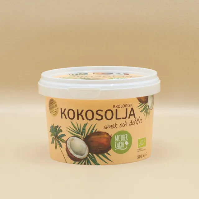 Natessen Mother Earth Kokosolje olje 500ml nøytral