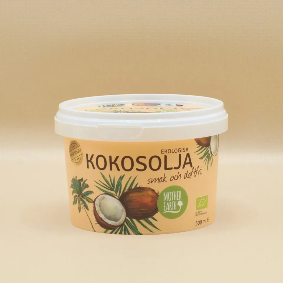 Natessen Mother Earth Kokosolje olje 500ml nøytral