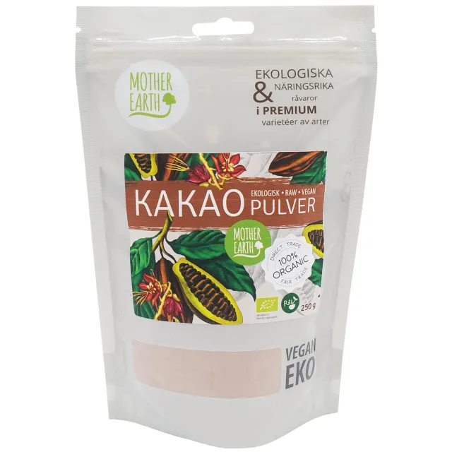 Natessen Mother Earth Pangoa Kakaopulver RAW&EKO 250 g