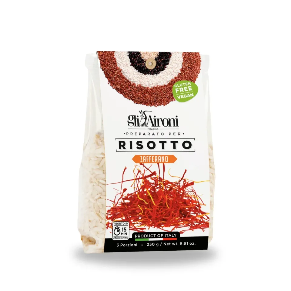 Gli Aironi Risotto Zafferano safranrisotto carnaroli