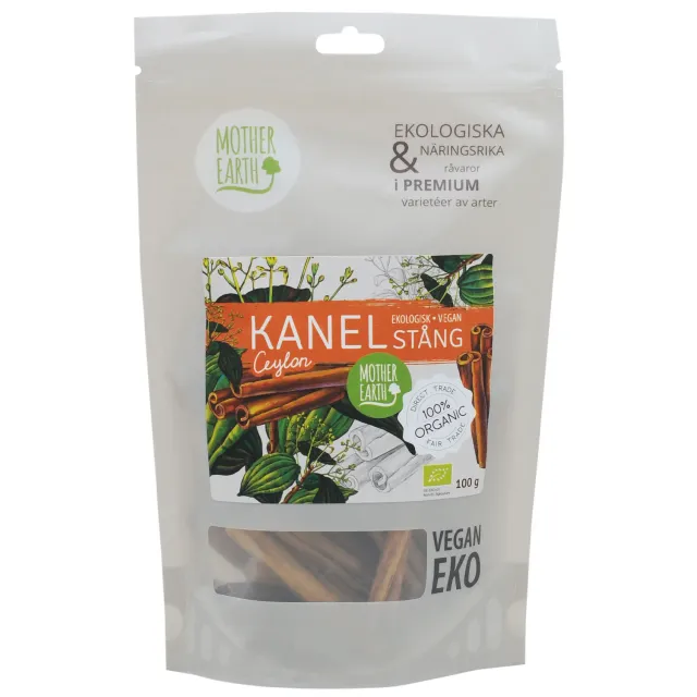 Natessen Mother Earth Kanelstang Ceylon 100 g mild