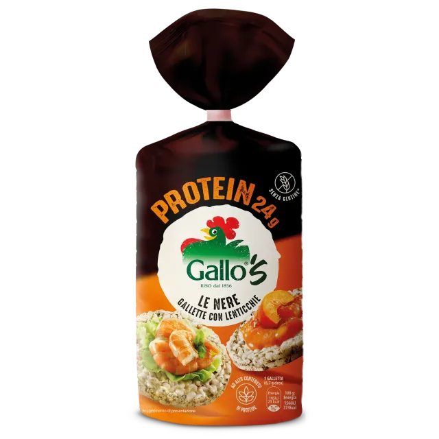 Riso Gallo Le Nere Protein riskaker linser glutenfri