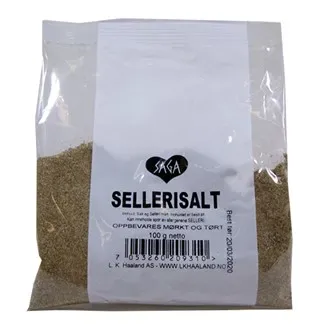 Skjæveland Gardsutsalg Saga Sellerisalt krydder 75 g mild
