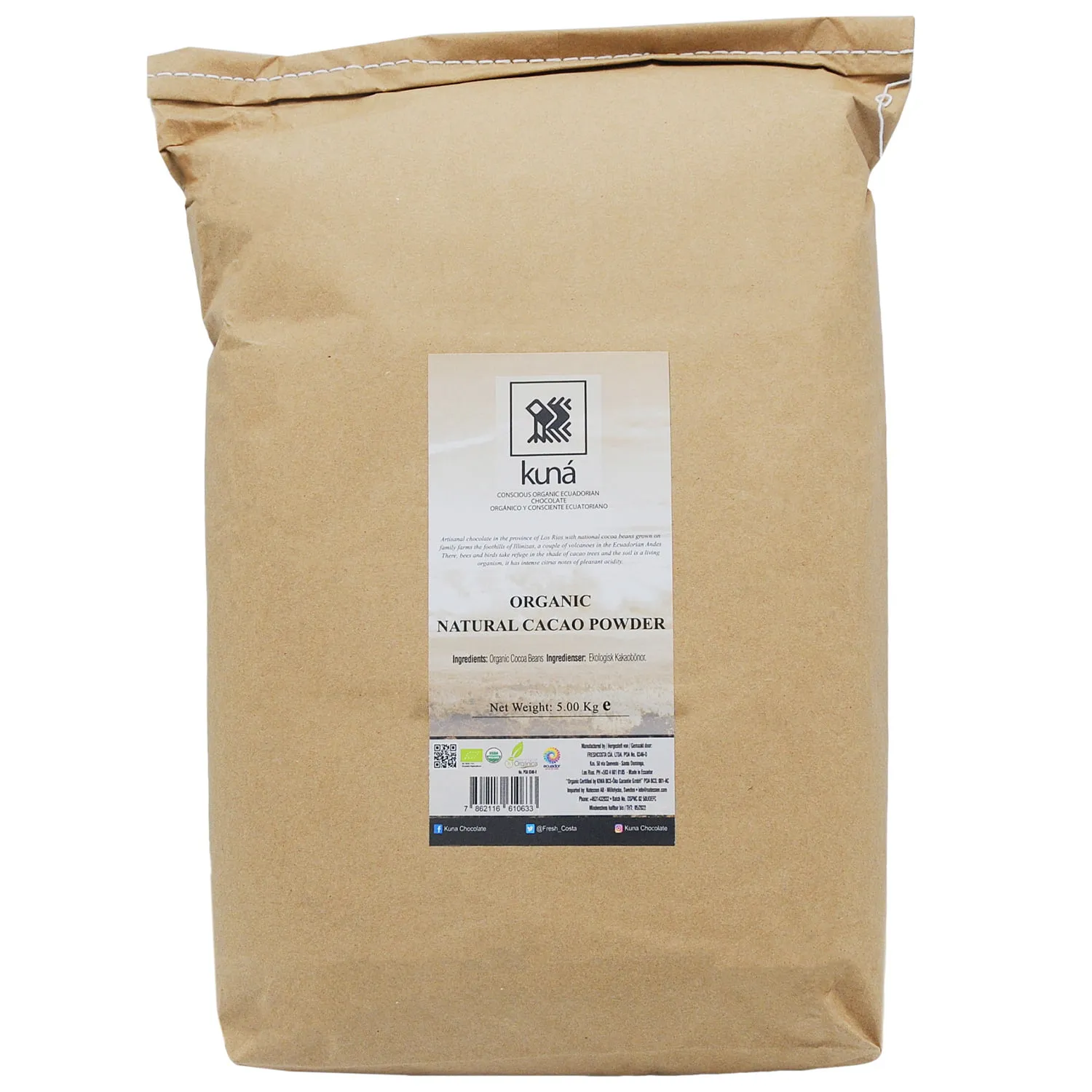 Mother Earth Big Pack kakaopulver Nacional Ecuador økologisk