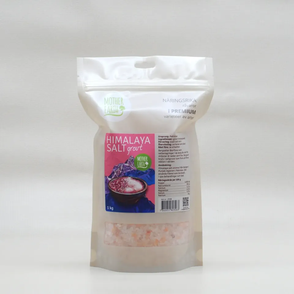 Natessen Mother Earth himalayasalt grovt 1 kg