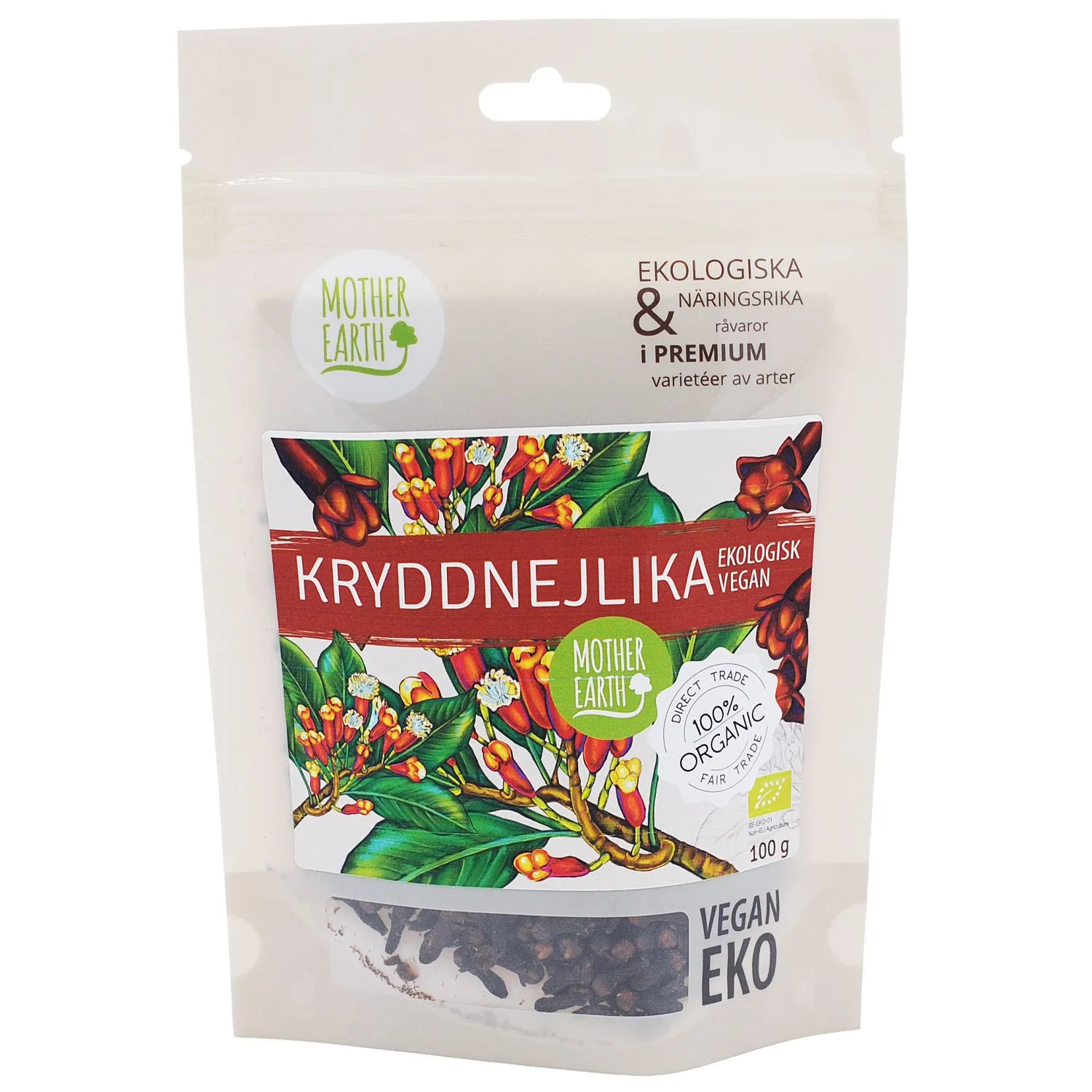 Natessen Mother Earth hel nellik øko 100 g