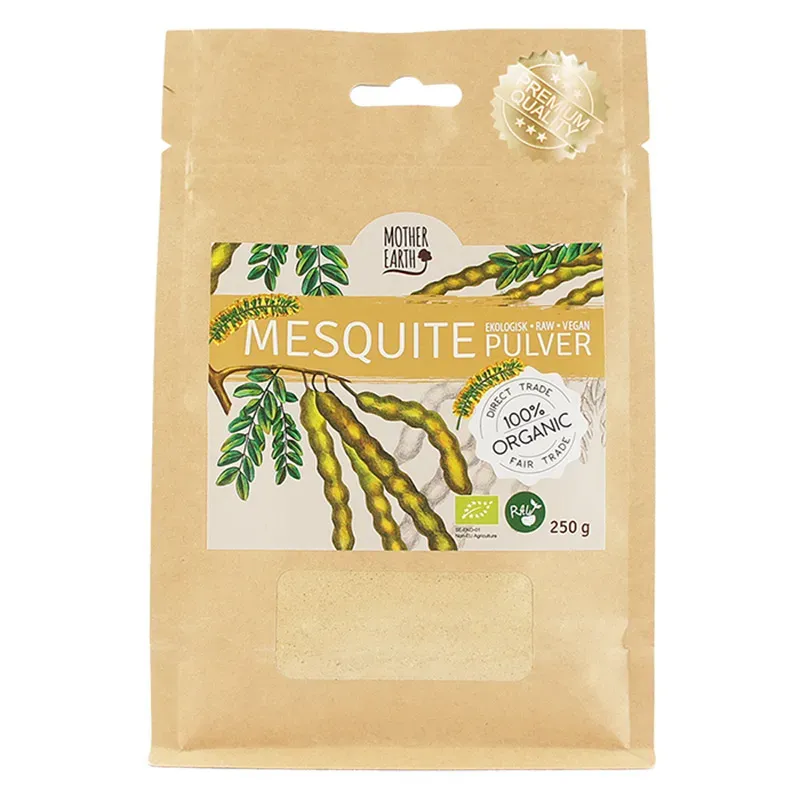 Natessen Mother Earth Mesquitepulver 250 g rå økologisk