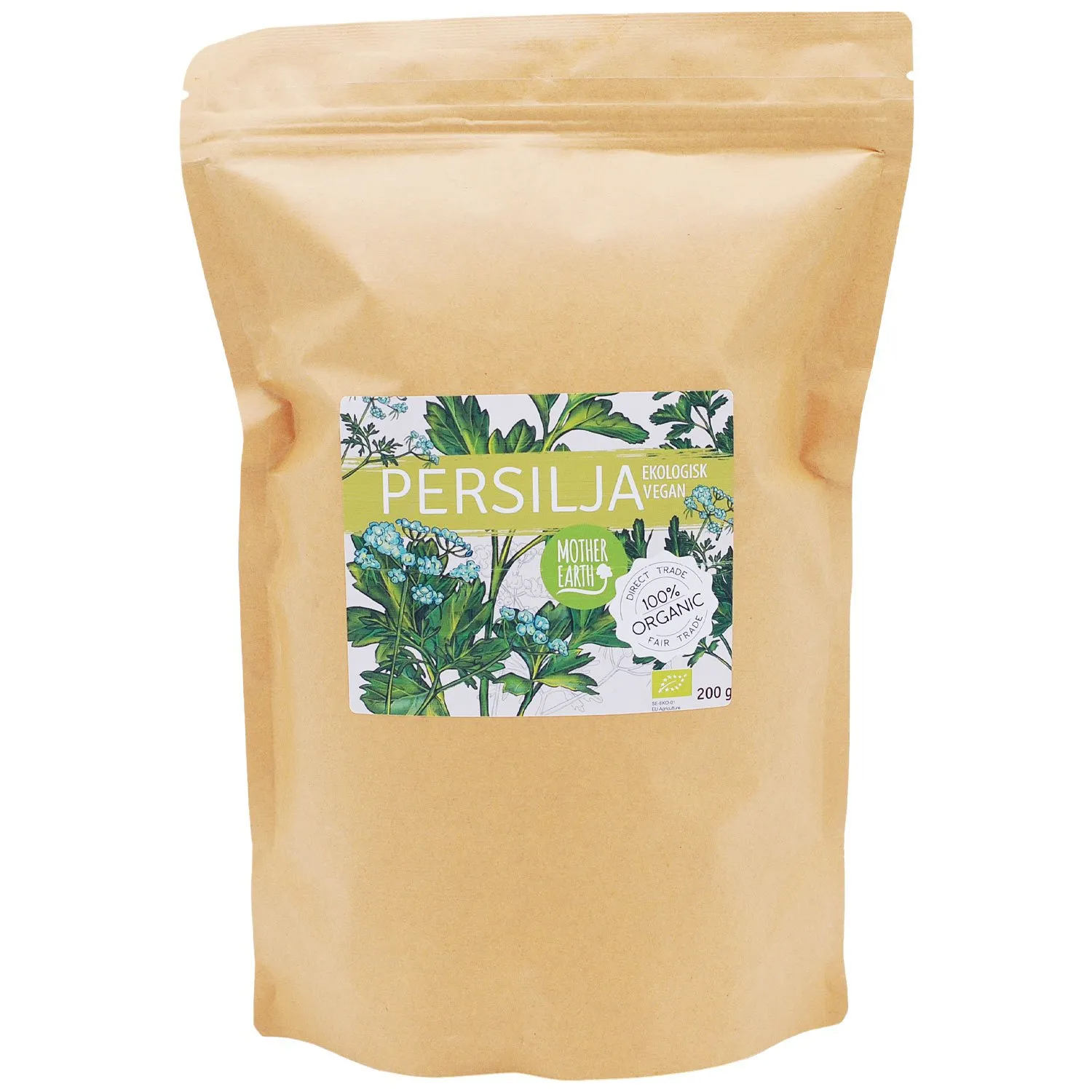 Natessen Mother Earth persille tørket 200 g økologisk