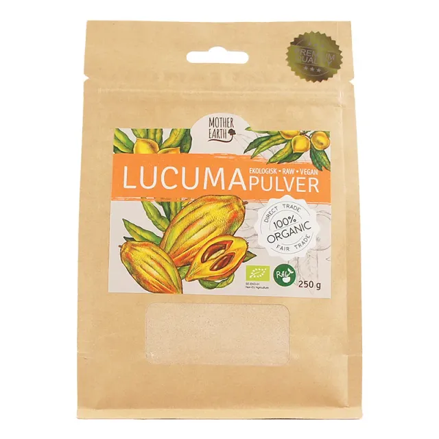 Natessen Mother Earth lucumapulver raw 250 g øko