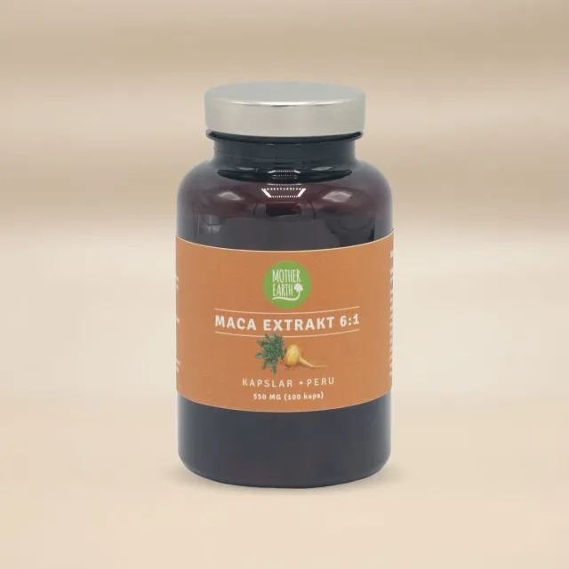Natessen Mother Earth Macaekstrakt 6:1 macatabletter 100 stk 500 mg