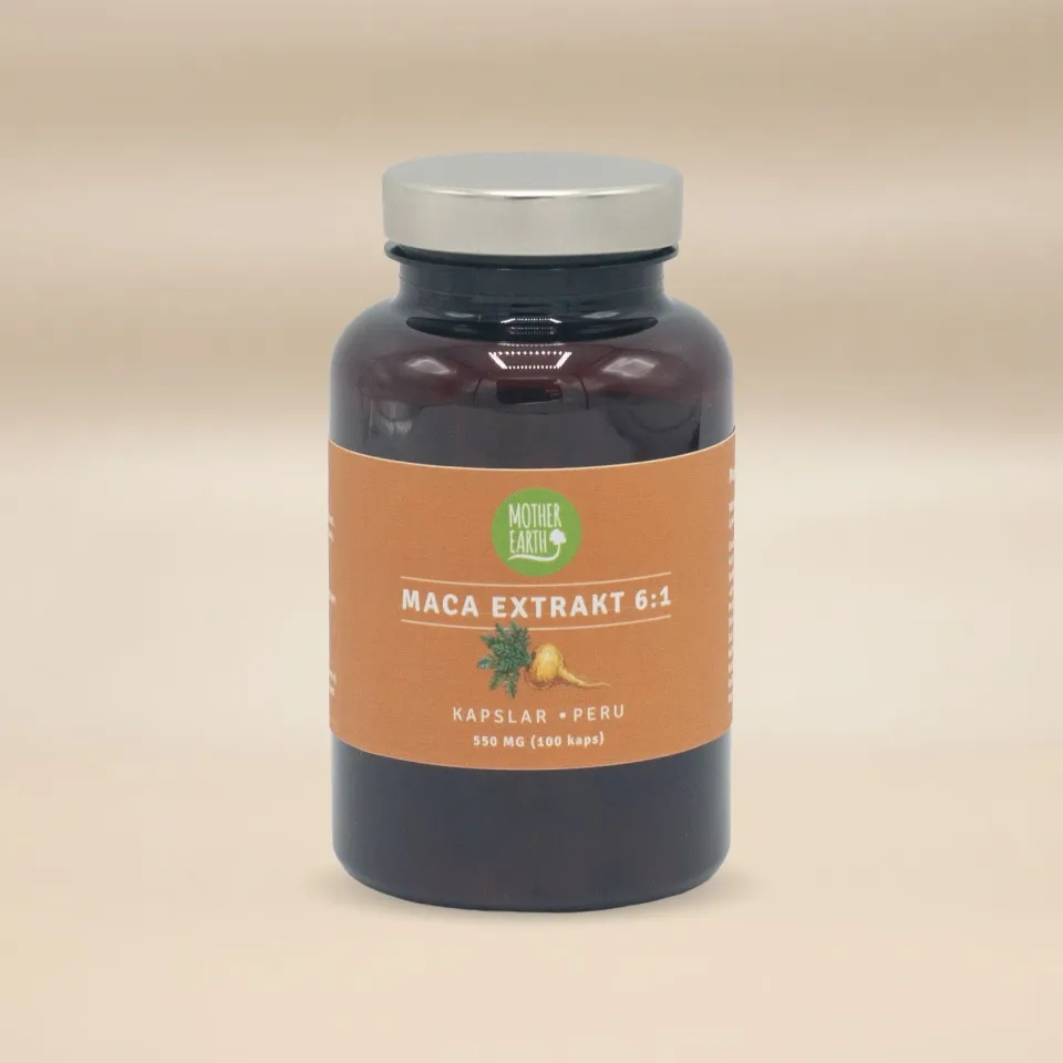 Natessen Mother Earth Macaekstrakt 6:1 macatabletter 100 stk 500 mg