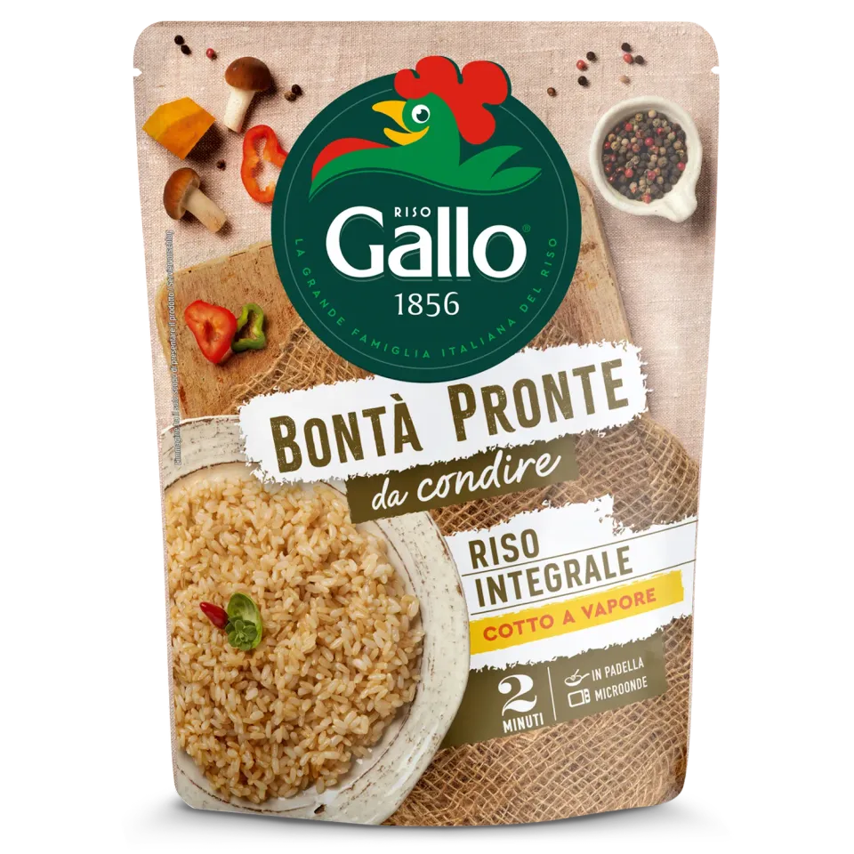 Riso Gallo fullkornsris ferdig 250 g 2 min