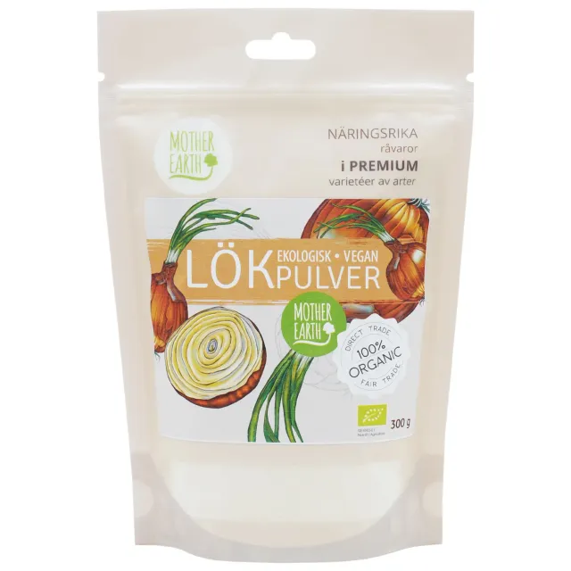 Natessen Mother Earth løkpulver 300g øko tørket