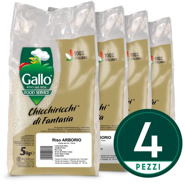 Riso Gallo Arborio risottoris 20 kg kremet