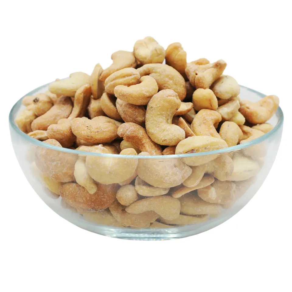 Natessen Mother Earth cashewnøtter ristet saltet øko storpack