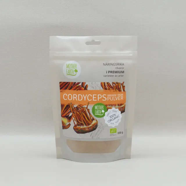 Natessen Mother Earth cordycepspulver 100 g økologisk
