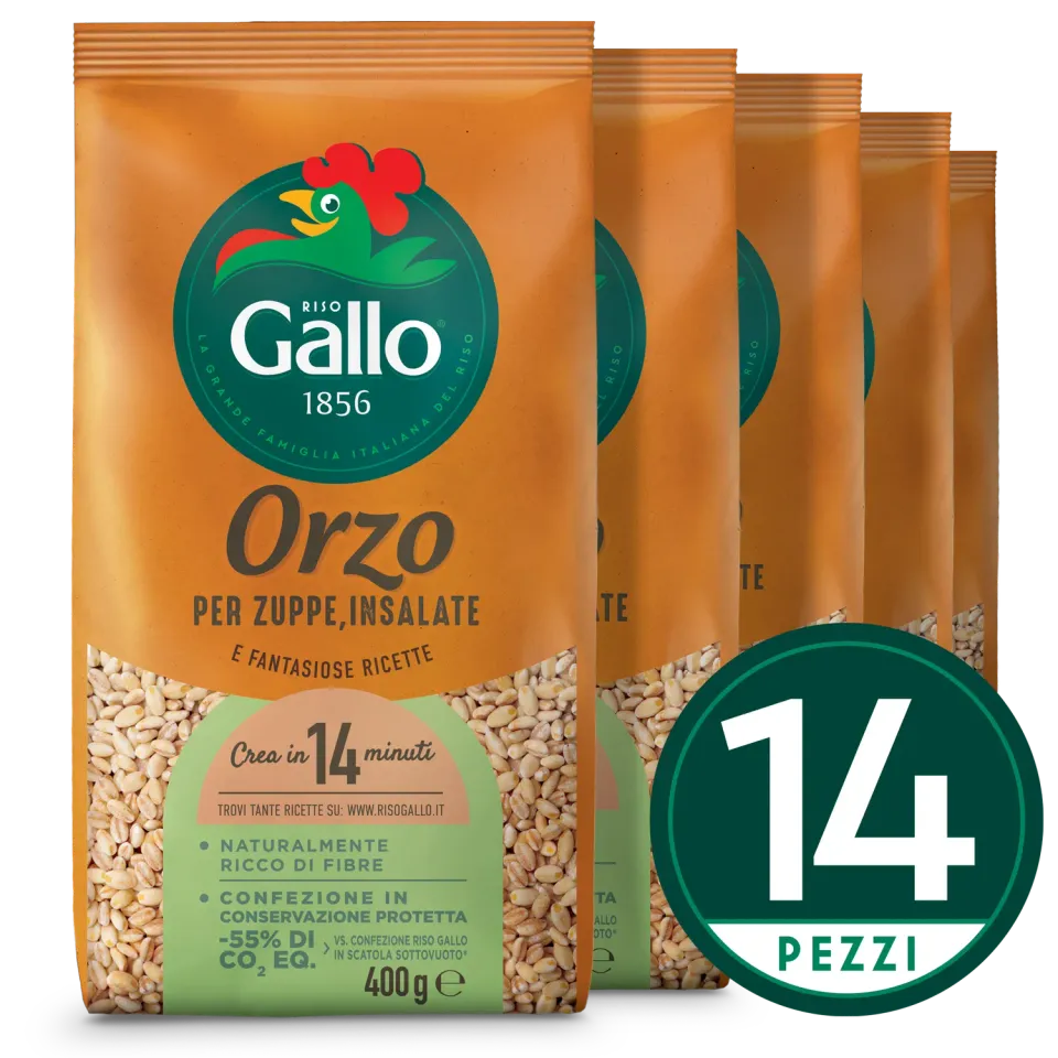Riso Gallo Orzo perlebygg fiberrik