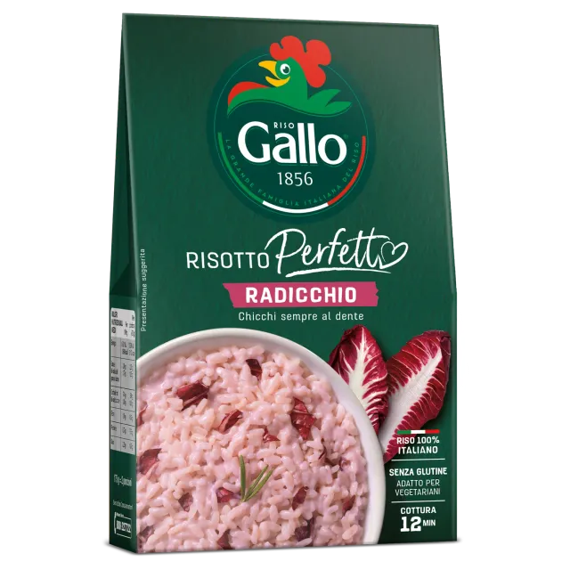 Riso Gallo Risotto Perfetto Radicchio risotto 175 g glutenfri