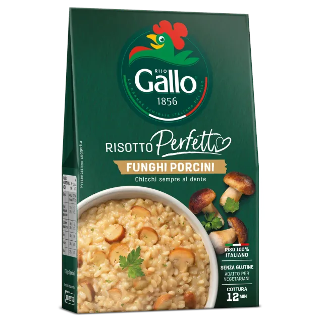 Riso Gallo Risotto Perfetto Porcini ris 175 g