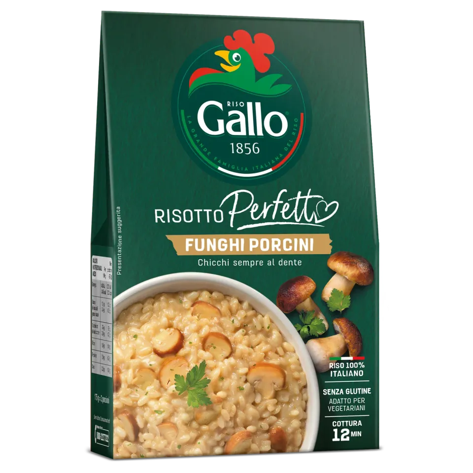 Riso Gallo Risotto Perfetto Porcini ris 175 g