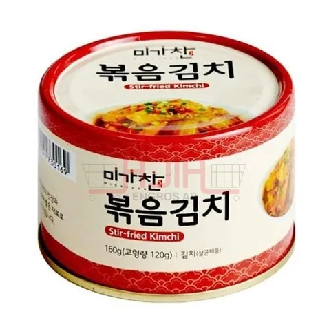Koreansk stekt kimchi 160 g x 48 syrlig
