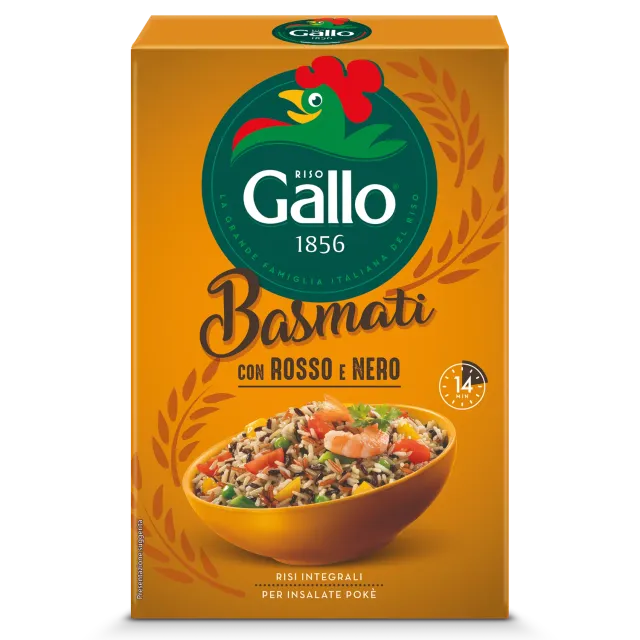 Riso Gallo Basmati rød og svart fullkornsris