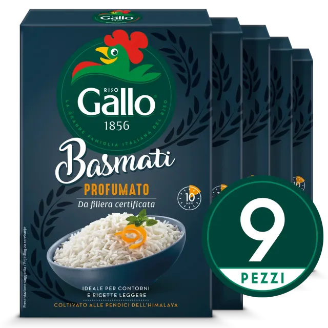 Riso Gallo Basmati hvit ris duftende