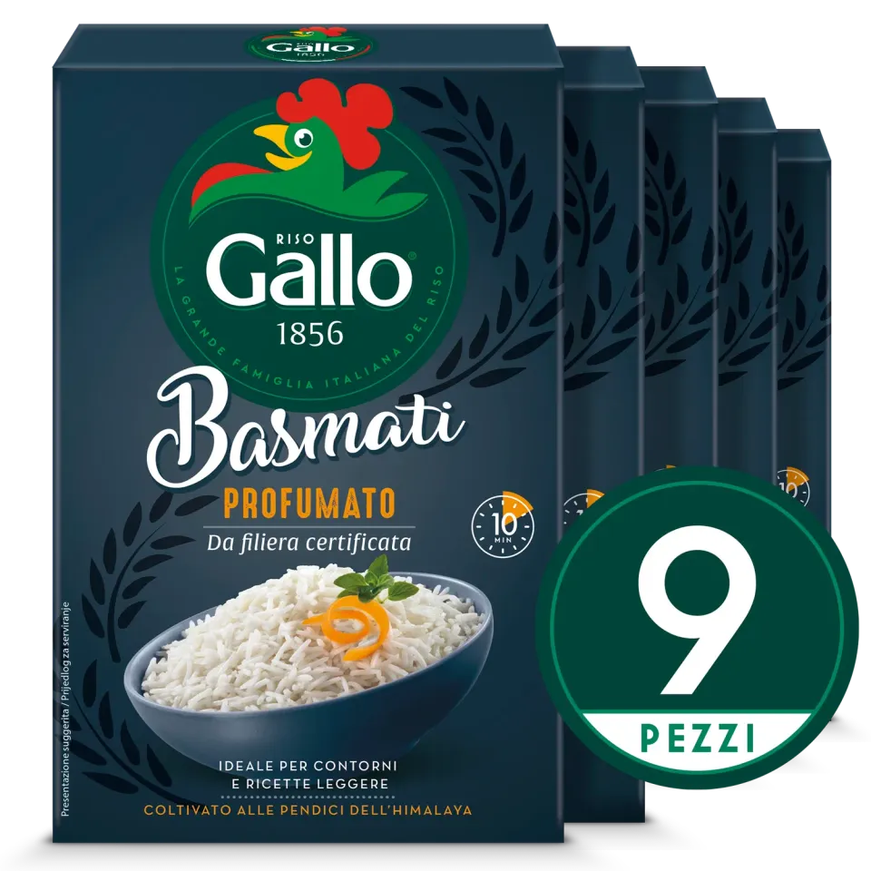 Riso Gallo Basmati hvit ris duftende
