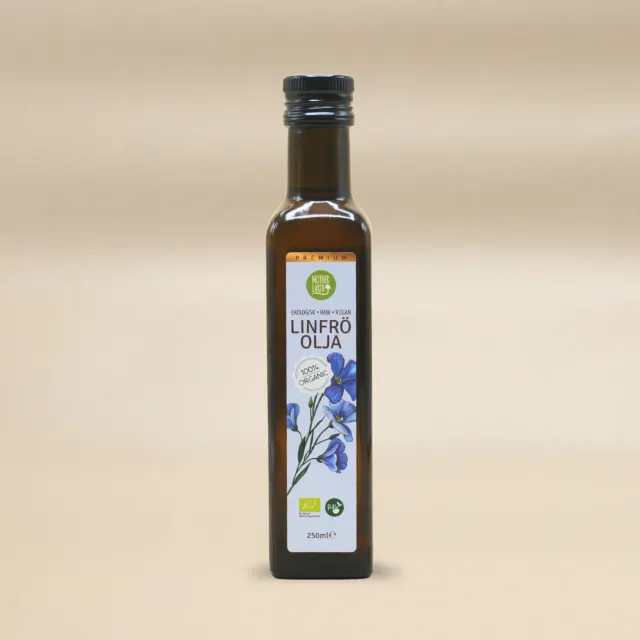Natessen Mother Earth linfrøolje kaldpresset 250 ml