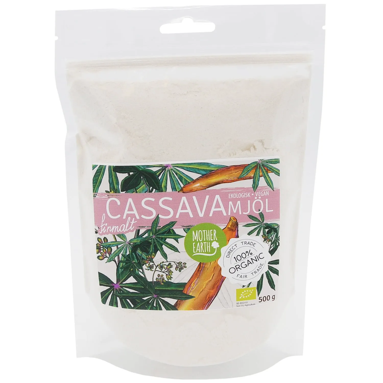 Natessen Cassavamel Finmalt EKO 500 g nøytral