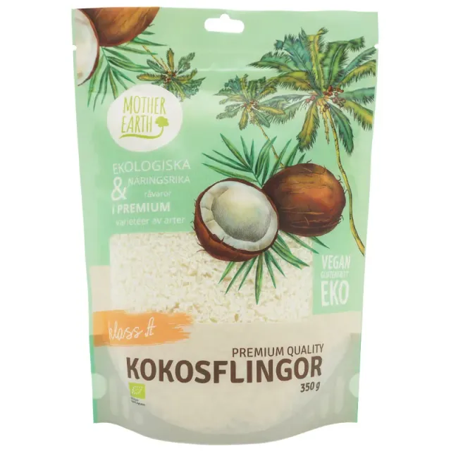 Natessen Mother Earth Premium kokosflak 350 g økologiske