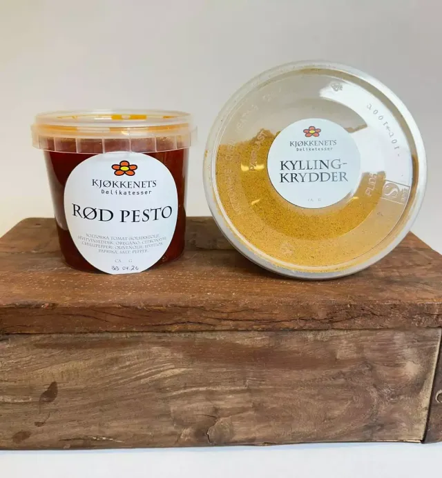 Skjæveland Kjøkkenet kylling krydder mild
