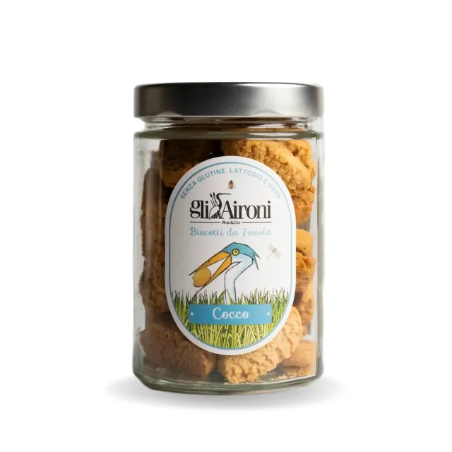 Gli Aironi riskjeks kokos glutenfri i glass